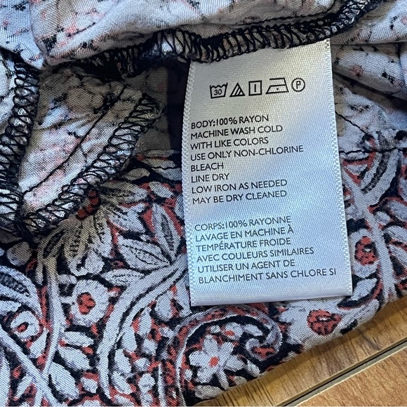 Ecote Boho Chic Witchycore OffShoulder Smocked Paisley Romper Size S - Picture 9 of 16